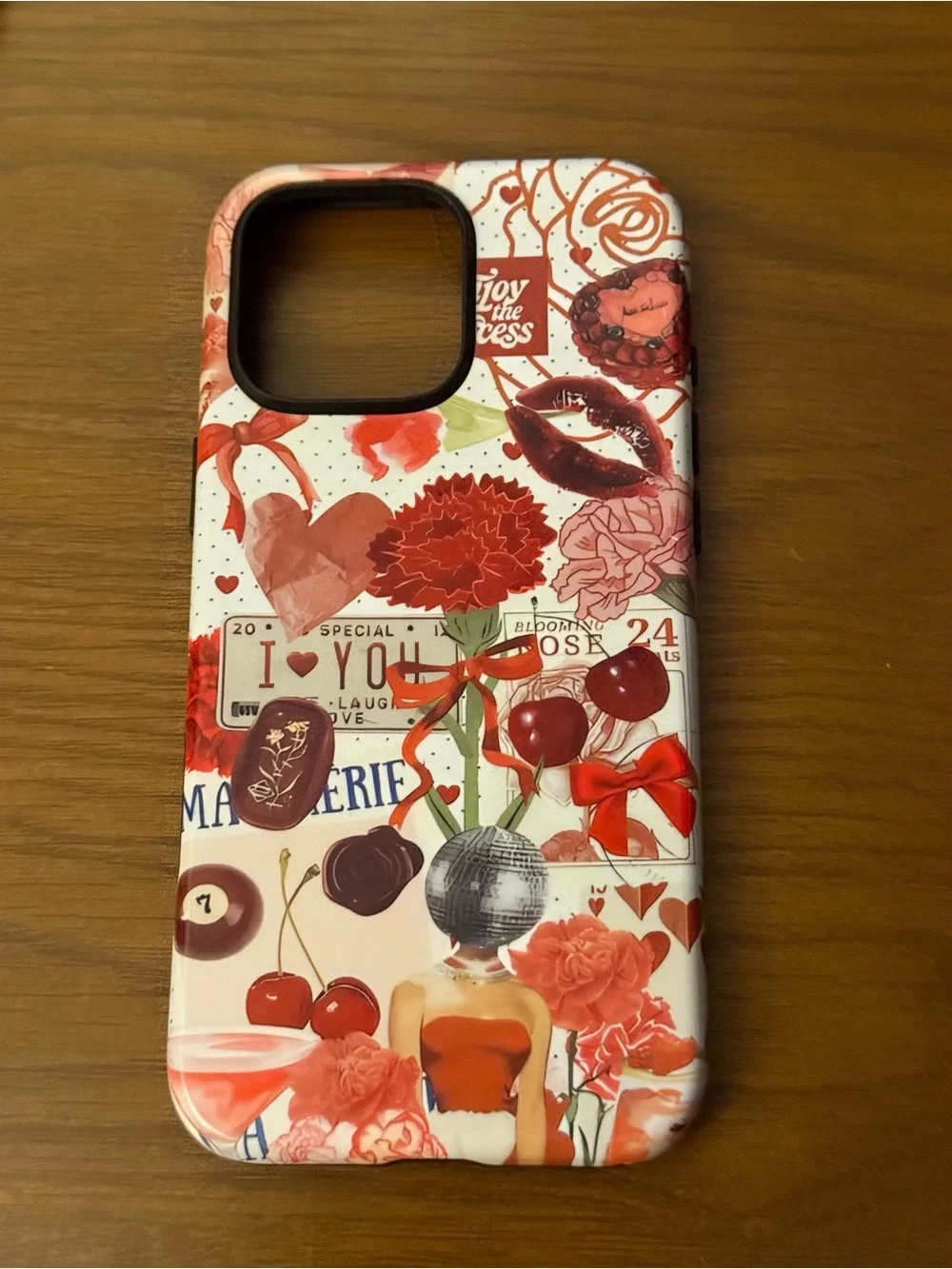 Red & Pink Valentine Collage Phone Case
